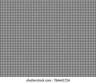 Abstract geometric pattern with small squares. Design element for web banners, posters, cards, wallpapers, backdrops, panels Black and white color Vector illustration
