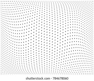 Abstract geometric pattern with small squares. Design element for web banners, posters, cards, wallpapers, backdrops, panels Black and white Vector illustration