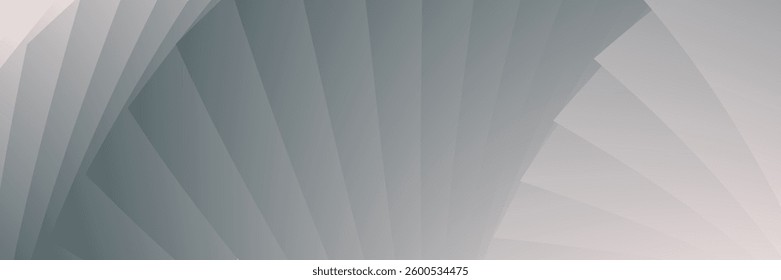 Abstract geometric pattern with smooth blue lines and digital motion design. A modern abstract graphic with gray geometric planes receding diagonally