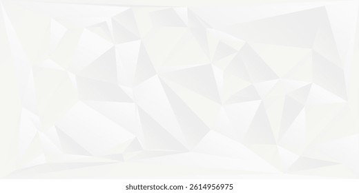 Abstract Geometric Pattern in Soft White and Light Gray Hues