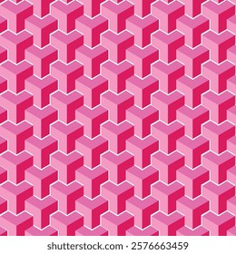 Abstract geometric pattern with squares, crosses, stripes, lines. Seamless vector background. Modern reticulated graphic design