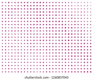 Abstract geometric pattern with  squares. Design element for web banners, posters, cards, wallpapers, backdrops, panels Pink color Vector illustration Halftone effect