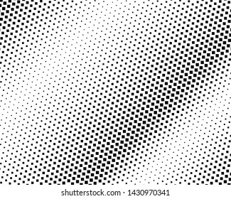 Abstract geometric pattern with squares. Design element for web banners, posters, cards, wallpapers, backdrops, panels Black and white color Vector illustration