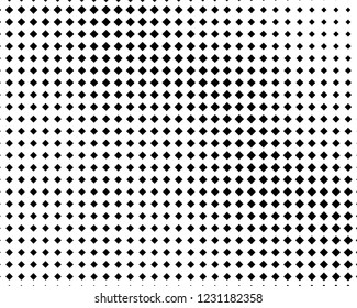 Abstract geometric pattern with squares of different scales. Design element for web banners, posters, cards, wallpapers, backdrops, panels Black and white color Vector illustration