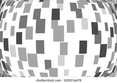 Abstract geometric pattern with squares, rectangles. Design element for web banners, posters, cards, wallpapers, backdrops, panels Gray, black color Vector illustration