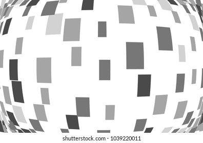Abstract geometric pattern with squares, rectangles. Design element for web banners, posters, cards, wallpapers, backdrops, panels Gray, black color Vector illustration