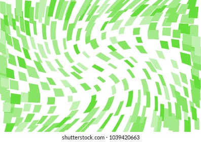 Abstract geometric pattern with squares, rectangles. Design element for web banners, posters, cards, wallpapers, backdrops, panels Green color Vector illustration