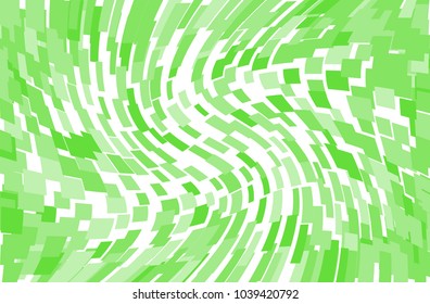 Abstract geometric pattern with squares, rectangles. Design element for web banners, posters, cards, wallpapers, backdrops, panels Green color Vector illustration
