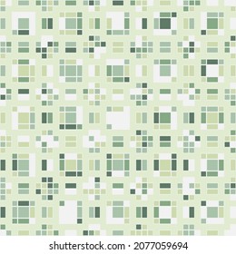 Abstract geometric pattern of squares. Seamless mosaic and tile. Vector illustration