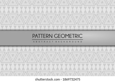 abstract geometric pattern and stripe pattern. Repeating seamless background vector illustration