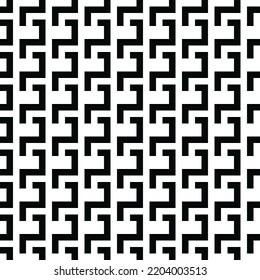 Patrón geométrico abstracto con rayas diseño de patrones en blanco y negro para imprimir tela de fondo alfombra de papel tapiz de suelo