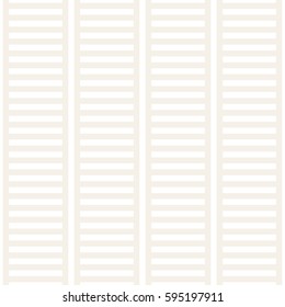 Abstract Geometric Pattern With Stripes Lattice. Subtle Seamless Vector Background. Monochrome Stylish Texture.