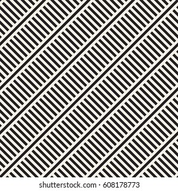 Abstract Geometric Pattern With Stripes Lattice. Seamless Vector Background