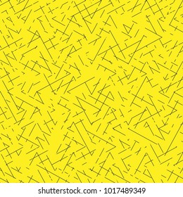 Abstract geometric pattern with stripes, lines. Seamless vector stylish background. Black and white lattice texture.