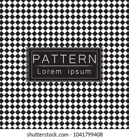 Abstract geometric pattern with stripes, lines. A seamless vector background. Black and white texture.
