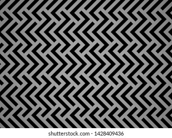 Abstract geometric pattern with stripes, lines. Seamless vector background. Black ornament. Simple lattice graphic design
