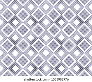 Abstract geometric pattern with  stripes, lines blue texture. vector background. 