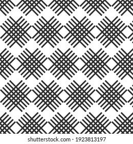 Abstract geometric pattern with stripes, lines. A seamless vector background. 