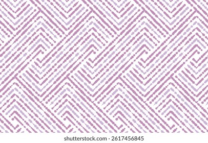 Abstract geometric pattern with stripes, lines. Seamless vector background. White and pink ornament. Simple lattice graphic design