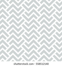 Abstract geometric pattern with stripes, lines. A seamless vector background. Gray and white texture. Graphic modern pattern