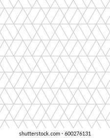 Abstract geometric pattern with stripes, lines. A seamless vector background. Gray and white texture.