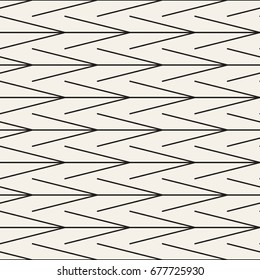 Abstract geometric pattern with stripes, lines. Seamless vector stylish background. Black and white lattice texture.
