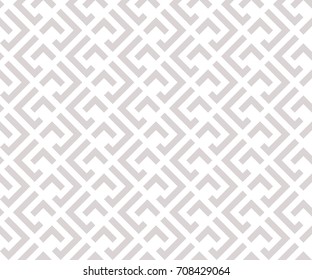 Abstract geometric pattern with stripes, lines. A seamless vector background. Grey and white texture.
