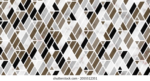 Abstract geometric pattern stripes polygonal shape. Luxury golden background with marble texture for rug,carpet,wallpaper,clothing,wrapping,batik,fabric 