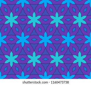 Abstract geometric pattern. Stylish fractal texture. Pattern to fill the background. Islamic pattern. Girih background. Beautiful arabic design template with seamless arabic pattern. Abstract islamic 