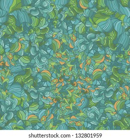 abstract geometric pattern with swirls