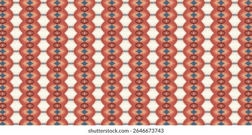 Padrão geométrico abstrato com formas simétricas e tons de terra. Design perfeito ideal para fundos e impressões têxteis. Padrão, textura, abstrato, sem emenda, simetria.