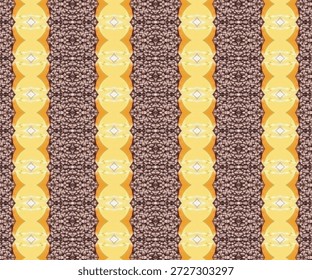 Abstrato padrão geométrico com simetria e textura, fundo sem costura para design. Apresenta abstrata, padrão, geométrica, sem emenda, textura.