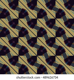 Abstract geometric pattern. Textile printing, web design, Identity, wallpaper.