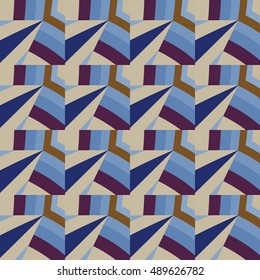 Abstract geometric pattern. Textile printing, web design, Identity, wallpaper.