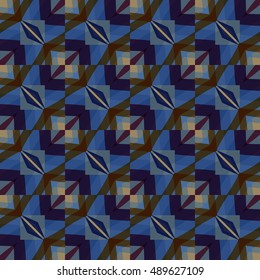 Abstract geometric pattern. Textile printing, web design, Identity, wallpaper.