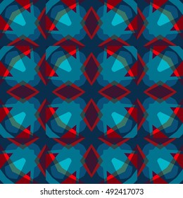 Abstract geometric pattern. Textile printing, web design, Identity, wallpaper.