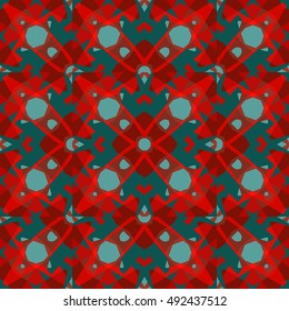 Abstract geometric pattern. Textile printing, web design, Identity, wallpaper.