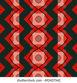 Abstract geometric pattern. Textile printing, web design, Identity, wallpaper.