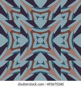 Abstract geometric pattern. Textile printing, web design, Identity, wallpaper.