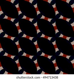 Abstract geometric pattern. Textile printing, web design, Identity, wallpaper.