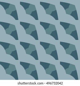 Abstract geometric pattern. Textile printing, web design, Identity, wallpaper.