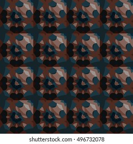 Abstract geometric pattern. Textile printing, web design, Identity, wallpaper.