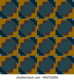 Abstract geometric pattern. Textile printing, web design, Identity, wallpaper.