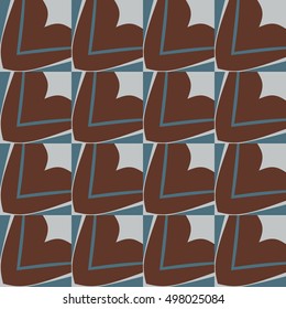 Abstract geometric pattern. Textile printing, web design, Identity, wallpaper.