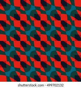 Abstract geometric pattern. Textile printing, web design, Identity, wallpaper.