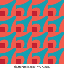 Abstract geometric pattern. Textile printing, web design, Identity, wallpaper.
