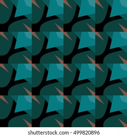 Abstract geometric pattern. Textile printing, web design, Identity, wallpaper.