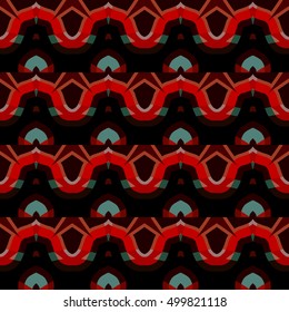 Abstract geometric pattern. Textile printing, web design, Identity, wallpaper.