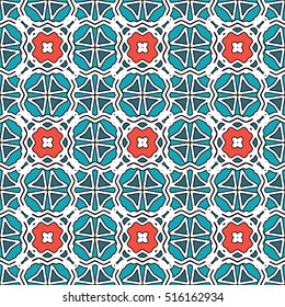 Abstract geometric pattern. Textile printing, web design, Identity, wallpaper.