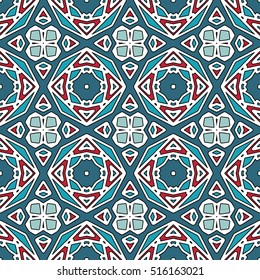 Abstract geometric pattern. Textile printing, web design, Identity, wallpaper.